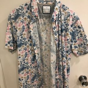 Floral Button Up (Short Sleeve)